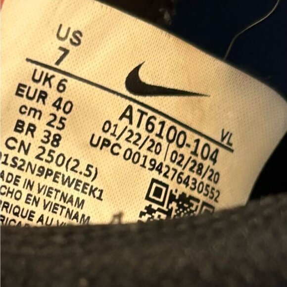 Nike Tiempo Legend 8 Pro TF Daybreak - White/Black/Hyper Royal/silver size men7 - Picture 9 of 10